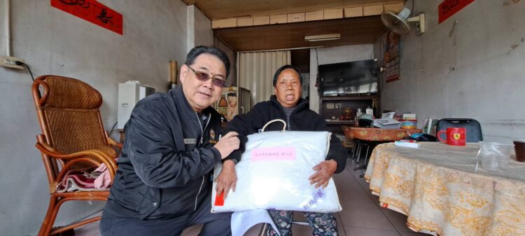 冷氣團來襲 新竹榮服處關懷弱勢年長榮民及遺眷